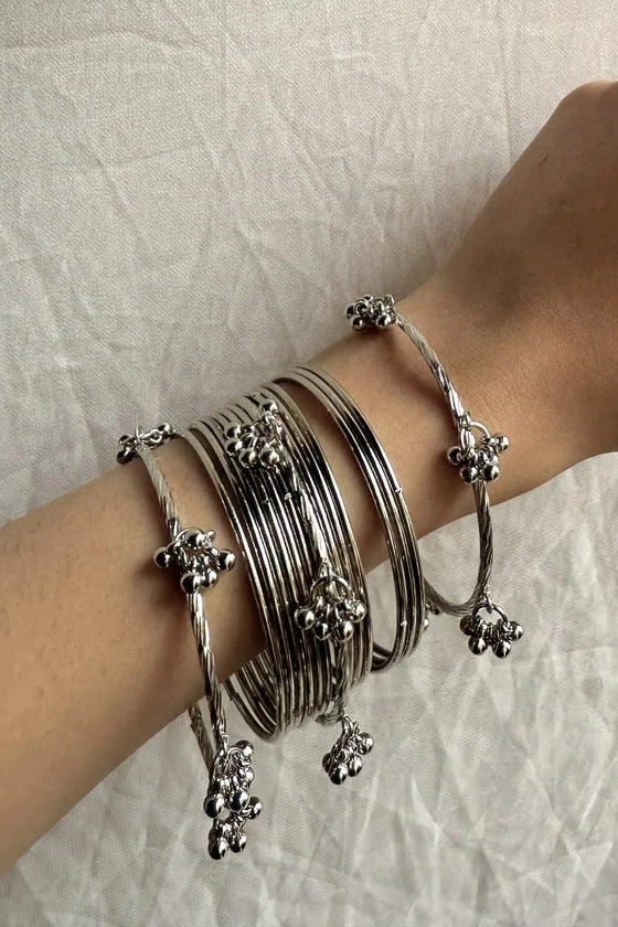 Kashmiri Bangles Silver Set | Trending Bangles