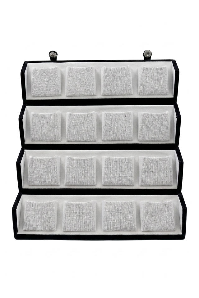 16 Pair Folding Empty Box | Trending Jhumka Box