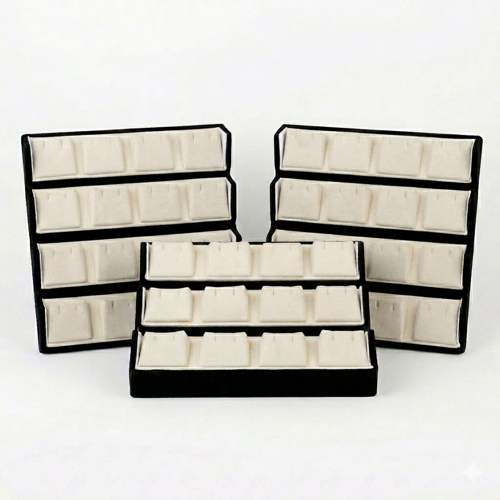 16 Pair Folding Empty Box | Trending Jhumka Box