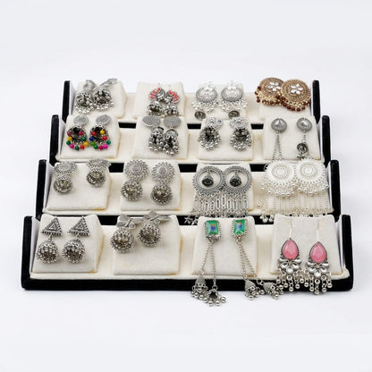 16 Pair Jhumka With Premium Folding Box