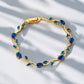 Jewelza Tulip Bracelet – Premium Stainless Steel Adjustable Bracelet for Women & Girls